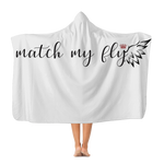 Match My Fly Adult Hooded Blanket
