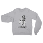 TRANSPAENT BLUE TEXT MATCH MY FLY Match My Fly Men Classic Adult Sweatshirt