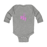 Match My Fly Female Infant Long Sleeve Bodysuit