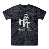 TRANSPAENT BLUE TEXT MATCH MY FLY Match My Fly Men Tonal Spider Tie-Dye T-Shirt