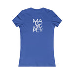 Match My Fly Women Crew Neck short sleeve shirt (various)