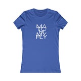 Match My Fly Women Crew Neck short sleeve shirt (various)