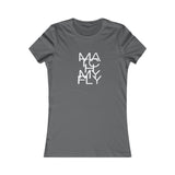 Match My Fly Women Crew Neck short sleeve shirt (various)