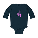 Match My Fly Female Infant Long Sleeve Bodysuit