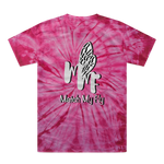 TRANSPAENT BLUE TEXT MATCH MY FLY Match My Fly Men Tonal Spider Tie-Dye T-Shirt