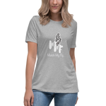 Match My Fly Clothing  embroidered Women's Relaxed T-Shirt