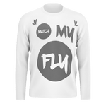 MMF Men White/Grey Long Sleeve Shirts