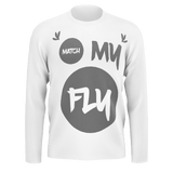 MMF Men White/Grey Long Sleeve Shirts