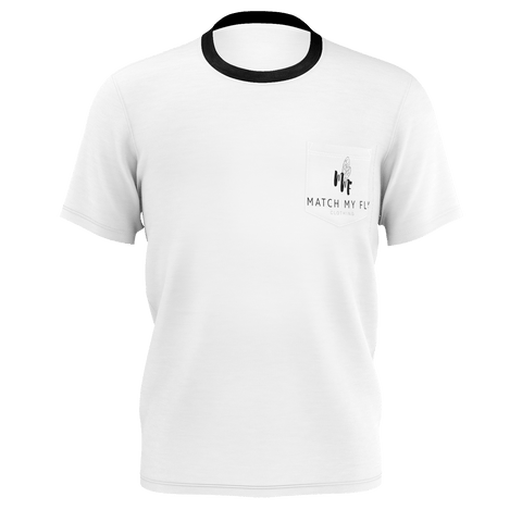 MMF Men White/Black Short Sleeve Shirts