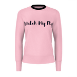 MMF Women Pink/Black Long Sleeve Shirts