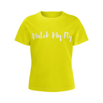 MMF Girl Yellow/White Short Sleeve Shirts