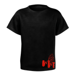 MMF Toddler Black/Red Short Sleeve Shirts