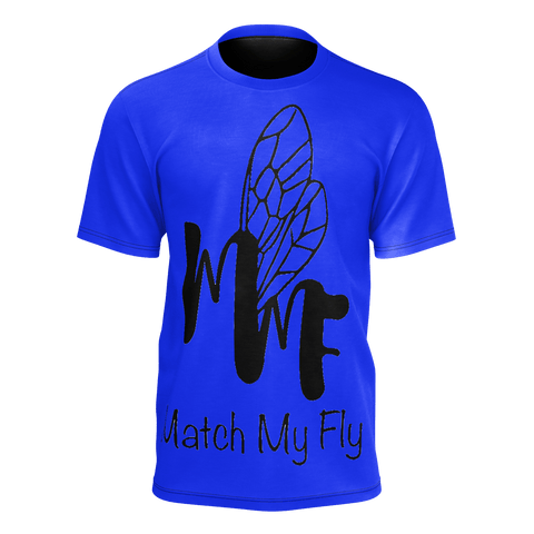 MMF Men Blue/Black Short Sleeve Shirts