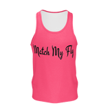 MMF Men Rose/Black Tank Tops