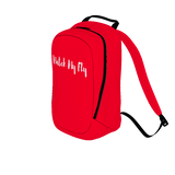 MMF Red/White Bookbag