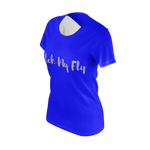 MMF Women Blue/Grey Short Sleeve Shirts