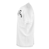 MMF Men White/Black Short Sleeve Shirts