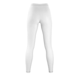 Match My Fly Women White/Black Leggings