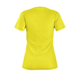 MMF Women Yellow Short Sleeve Shirts