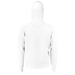 Match My Fly Women White/Black Pullover Hoodie