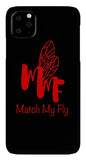 Match My Fly  - Red/Black IPhone Case