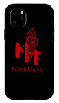 Match My Fly  - Red/Black IPhone Case