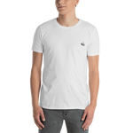 MMF Men White/Black Short Sleeve Tshirts