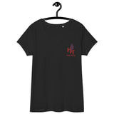 MATCH MY FLY Women’s fitted v-neck t-shirt