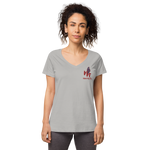 Women’s fitted v-neck t-shirt